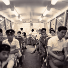車内の様子（昭和初期）