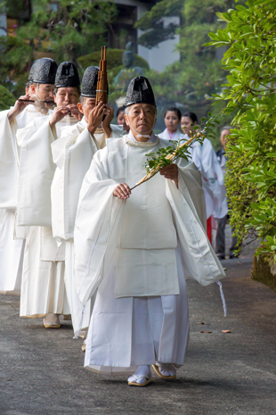 阿夫利神社火祭薪能