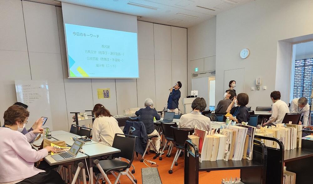 Wikipediaブンガク イベント会場の様子