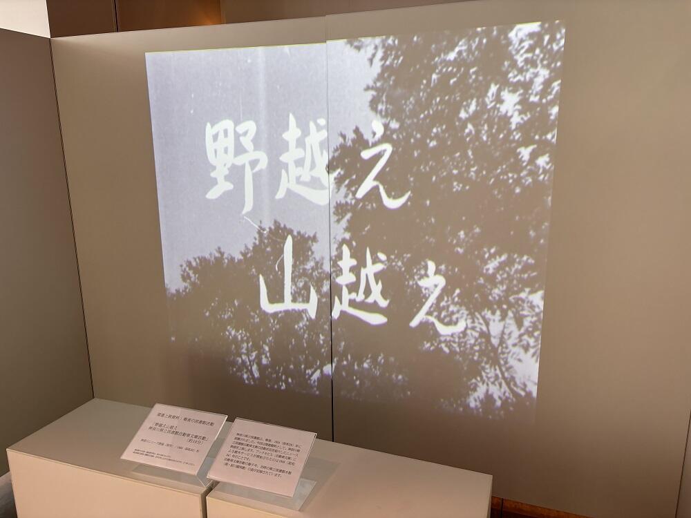 企画展示「戦後80年 戦時文庫と戦時下の図書館活動」会場の様子