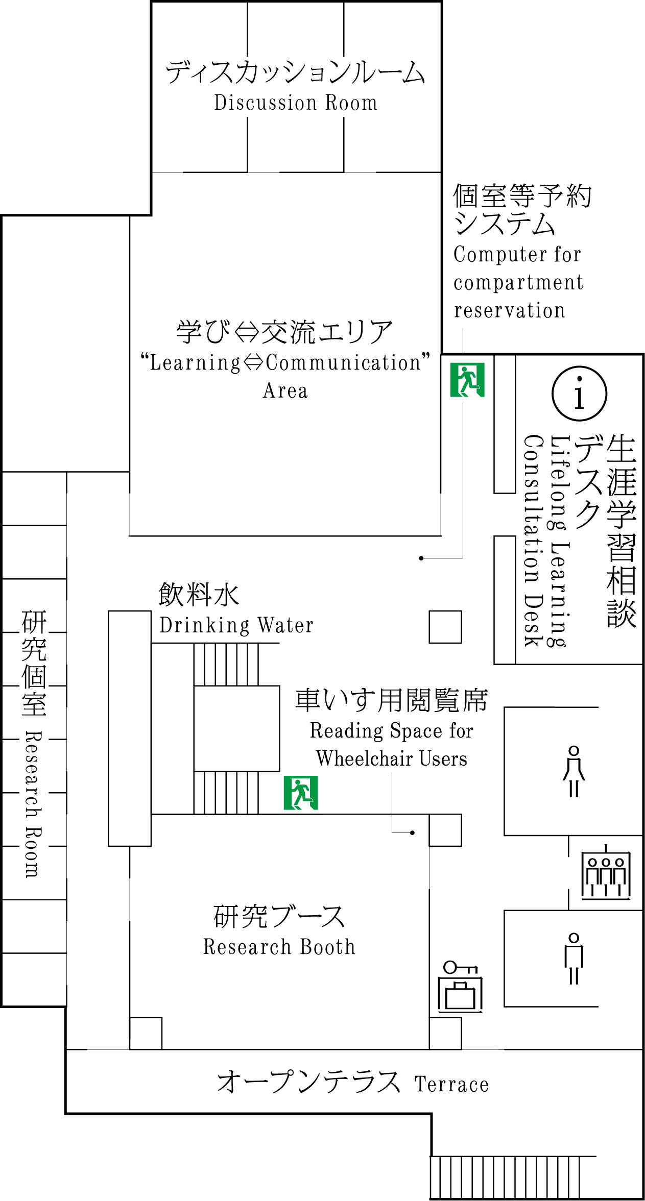 4階フロアマップ