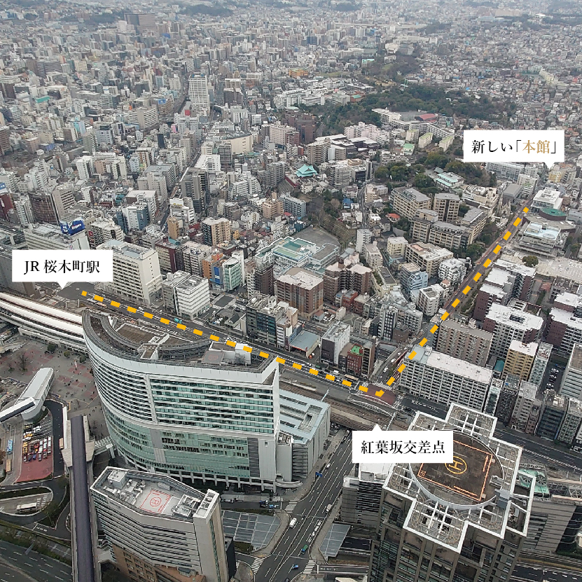 神奈川県立図書館 アクセス画像