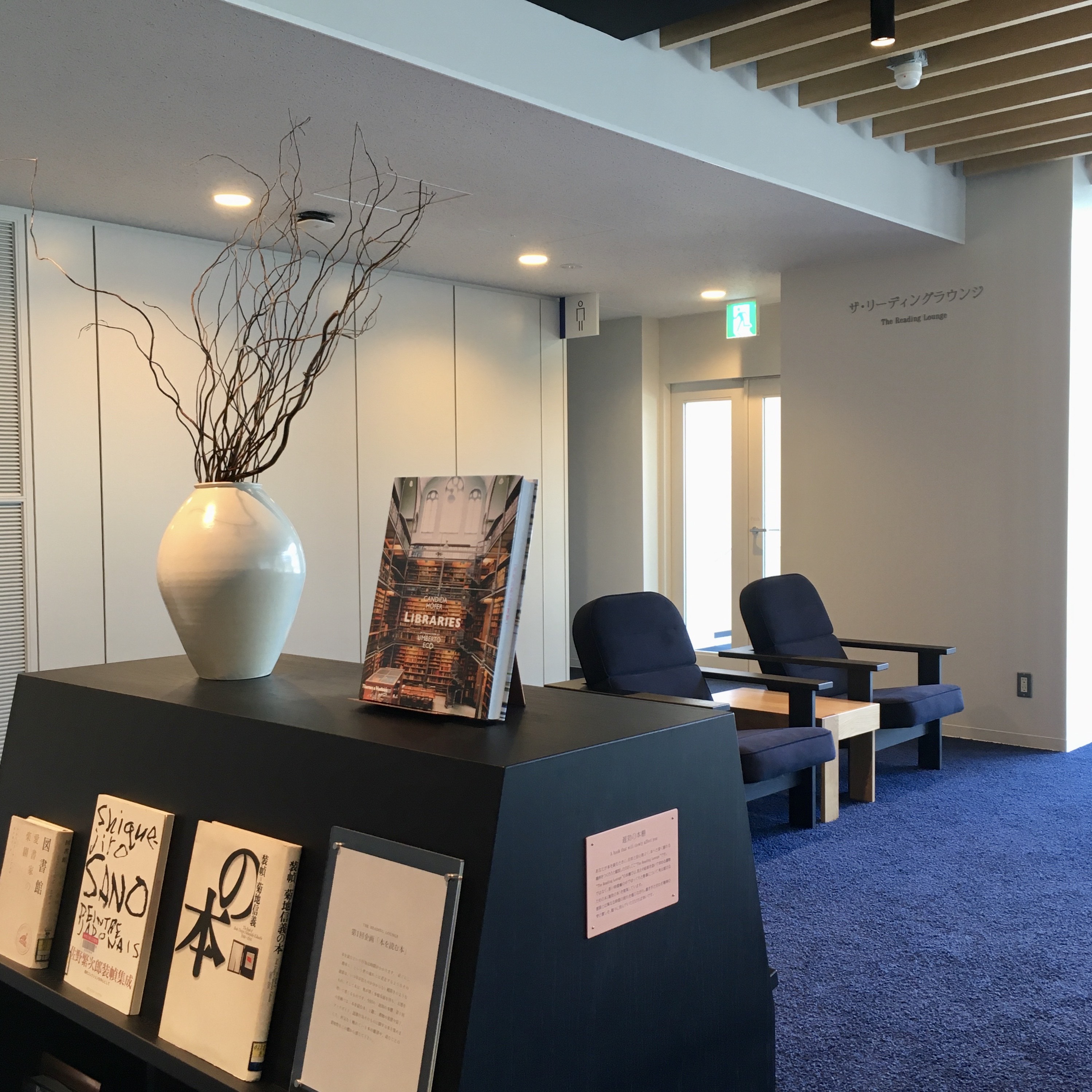 神奈川県立図書館本館 遅効の本棚画像